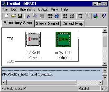 Xilinx iMpact tool
